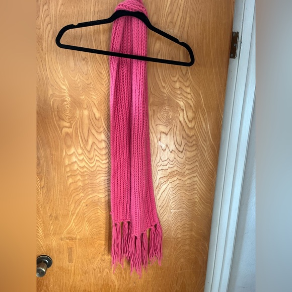 Banana Republic soft cashmere chunky knit scarf Pink - Picture 4 of 5